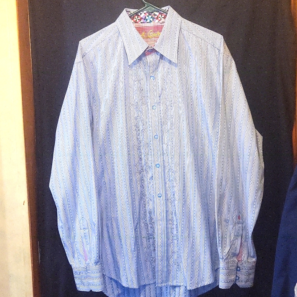 Mens long sleeve dress shirt